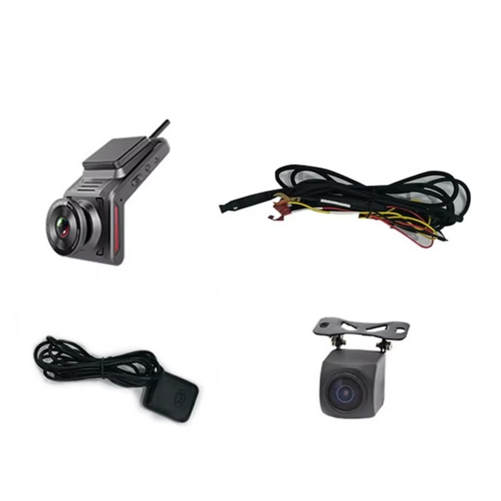 K18 4G Smart Dashcam – 2.0″ Screen | Dual Camera (1080P Front + 480P Rear) | Two‑Way Talk | SOS Panic Button | Linux System | Fleet Management | Supports 256GB