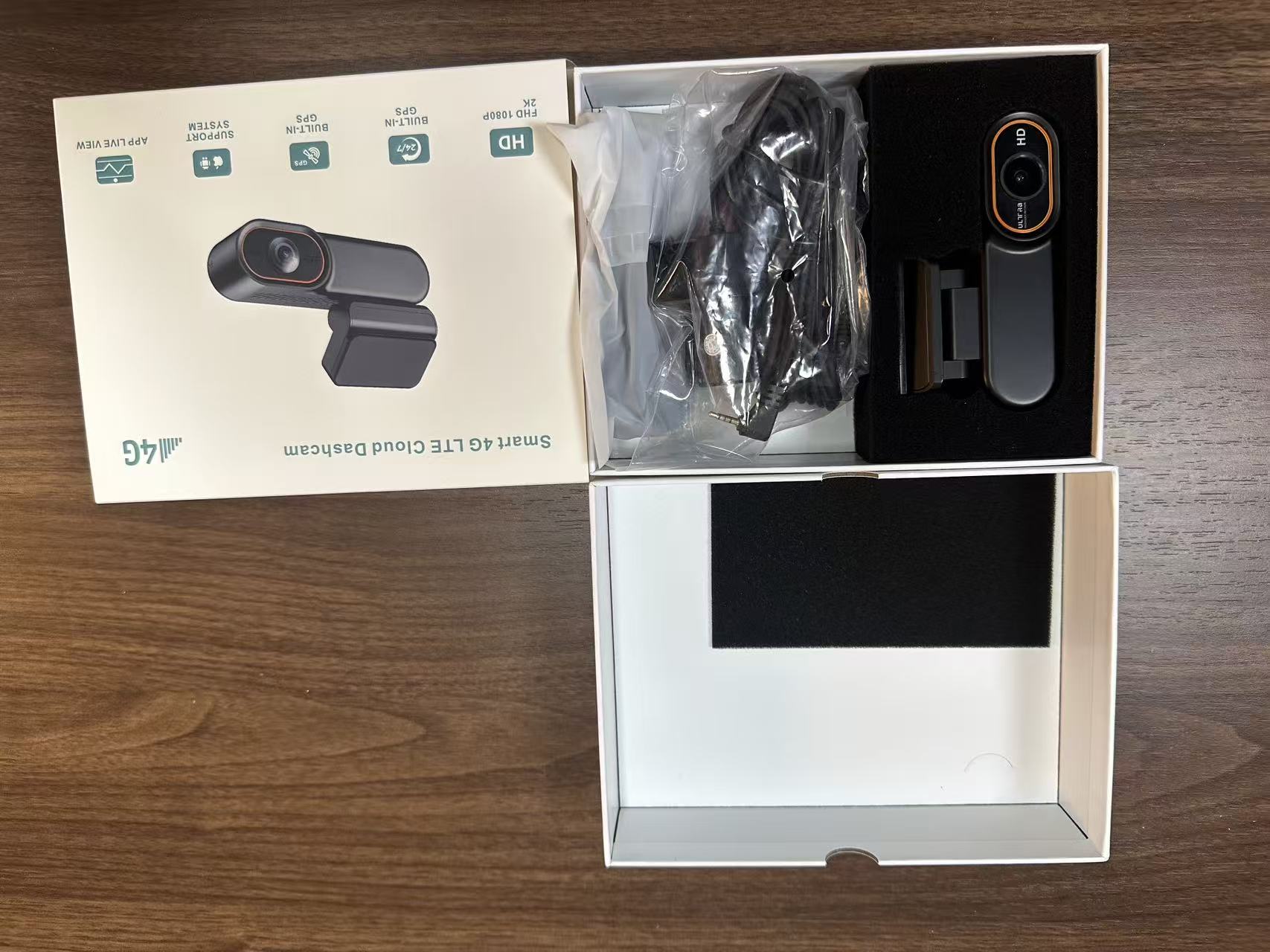 JSD 4G Smart Dashcam: 24/7 Remote Live View, Full HD Front Recording, GPS Tracking & Cloud Backup