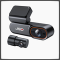 JSD 4G Smart Dashcam – 24/7 Remote Live View | 2K Front + 1080P Rear | GPS Tracking | Cloud Backup | Parking Monitor with Instant Alerts | Supports 256GB