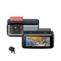 V6 Smart Dashcam – 3″ Screen | Dual Camera (1080P Front + 720P Rear) | F2.0 Lens | Reverse Parking Support | Loop Recording & G‑Sensor | Up to 32GB