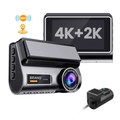 H002 Ultra HD 4K + 2K Smart Dashcam | Premium Dual-Vision Security 🚗✨