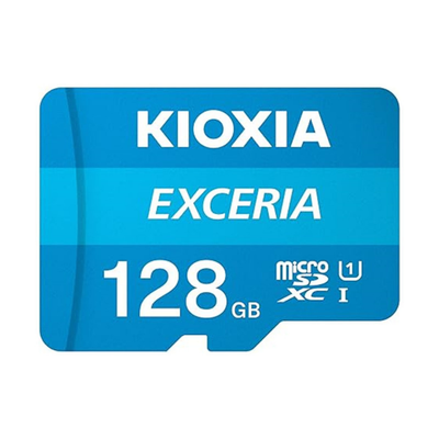 128GB Kioxia TF Memory Card – UHS-I Class 10 MicroSD Card, Up to 100MB/s