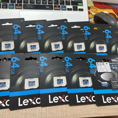 Lexar 64GB A1 V30 MicroSD Memory Card – UHS-I U3 C10 Up to 100MB/s